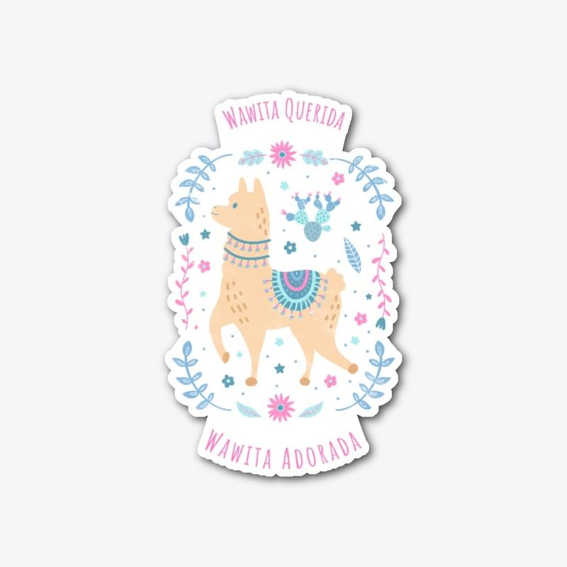 Wawita Adorada - Cute Baby Llama Design