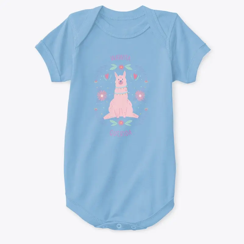 Wawita Querida - Cute pink baby llama