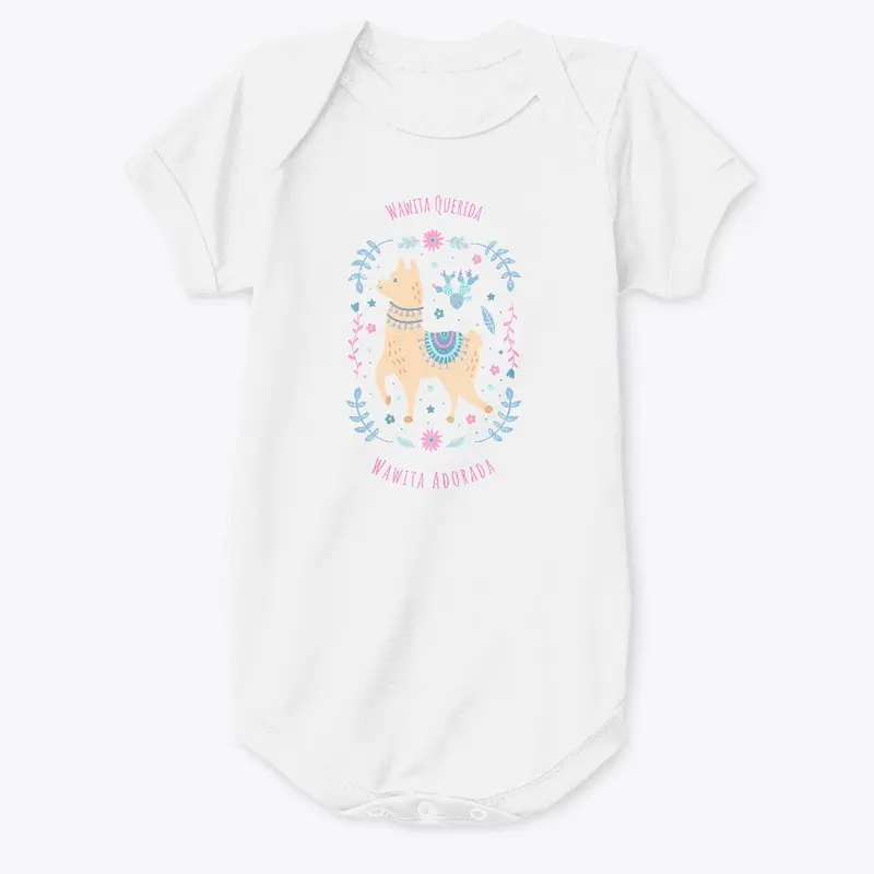 Wawita Adorada - Cute Baby Llama Design