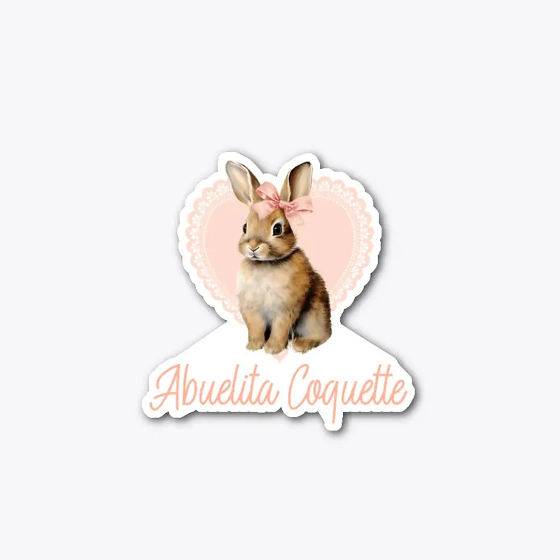 Abuelita Coquette - Bunny with a Bow